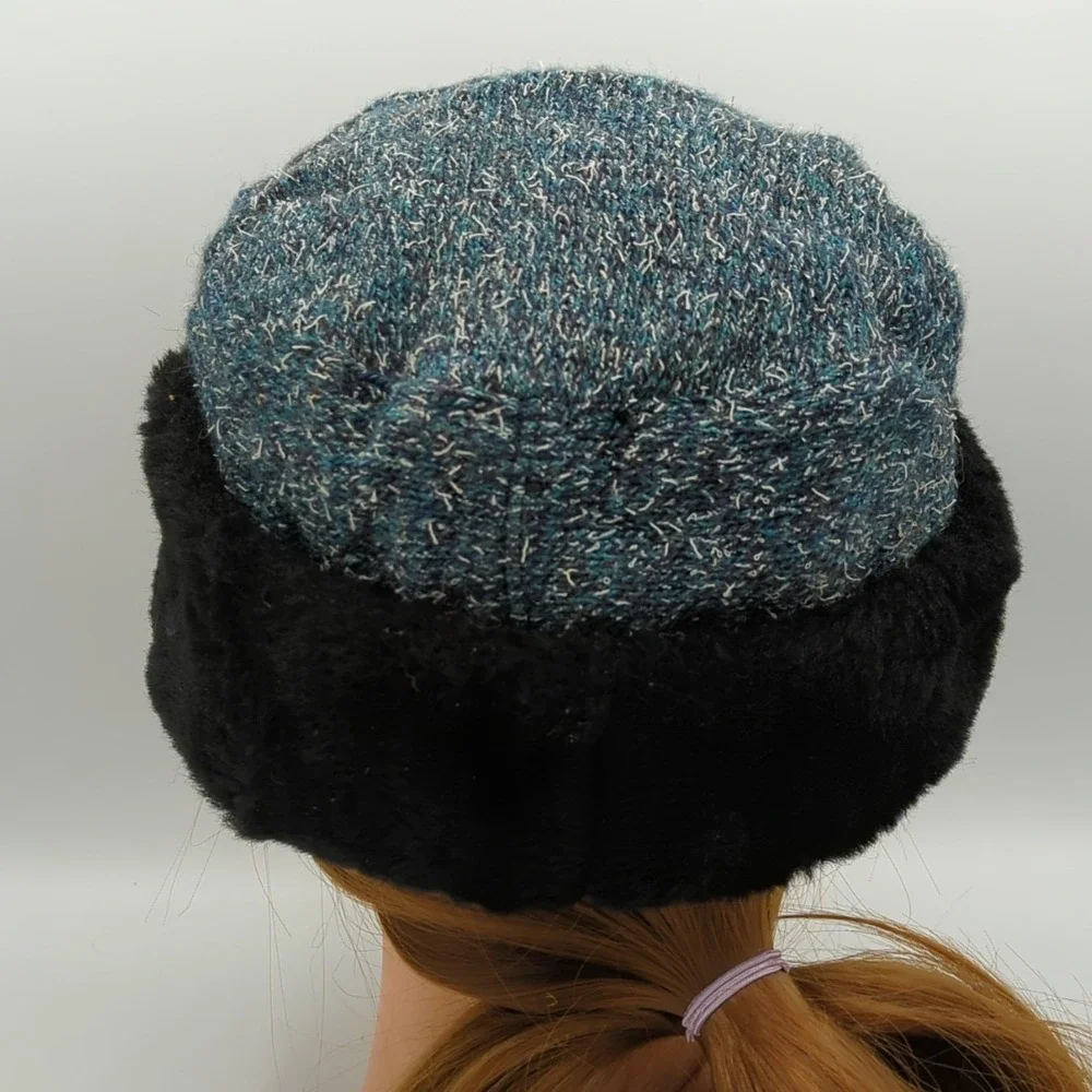 Vintage Norbu Canada Women's Beanie Bucket Hap Cap Made in Italy